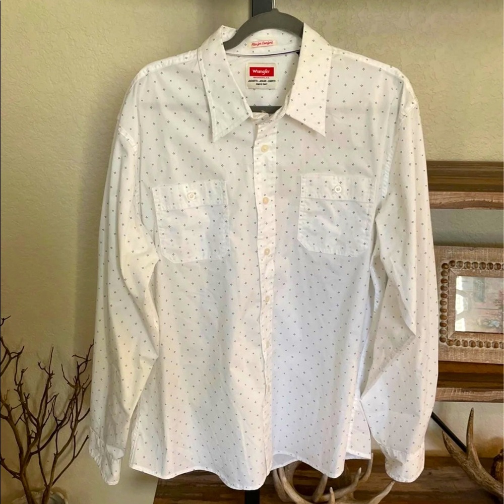 Wrangler Button Down Shirt XL
